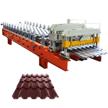 glazed metal roof tile installation machine